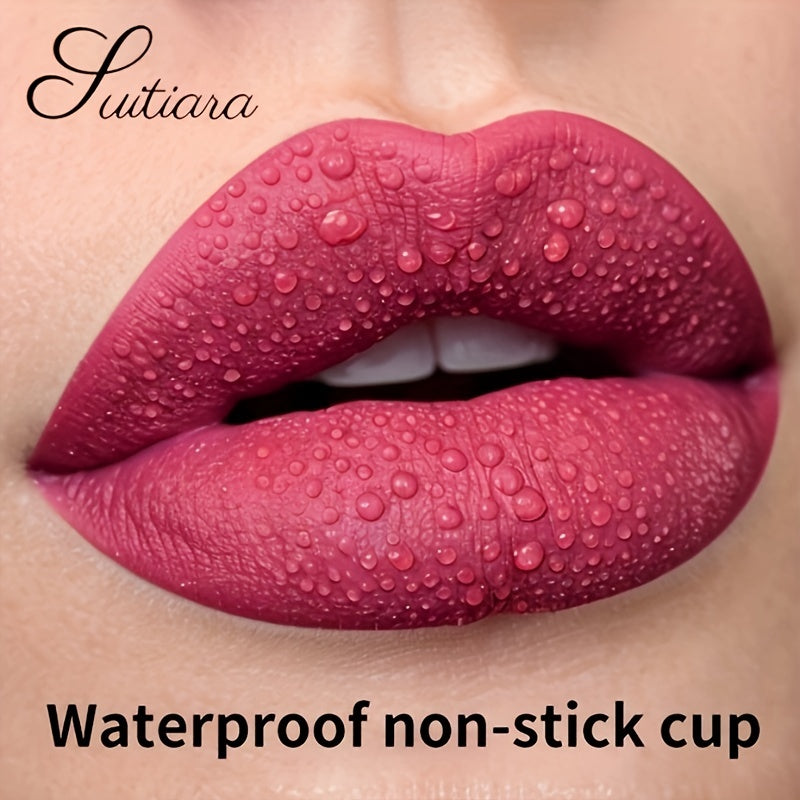 Lip Stain for Women Velvet Matte Liquid Lipstick Long-Lasting Moisturizing