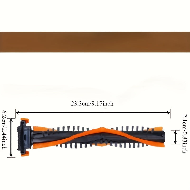 SpeedPro Max FC6 asosiy cho'tkasi uchun gooseneck cho'tka va adapter to'plami, mustahkam plastik materialdan tayyorlangan - Changyutgich aksessuari