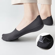 Erkaklar uchun bir rangli hidga chidamli, ko'rinmaydigan paypoqlar, 7 juft, ingichka, sirpanmaydigan, qulay, nafas oladigan, bahor va yozda kundalik va ochiq havoda kiyish uchun.