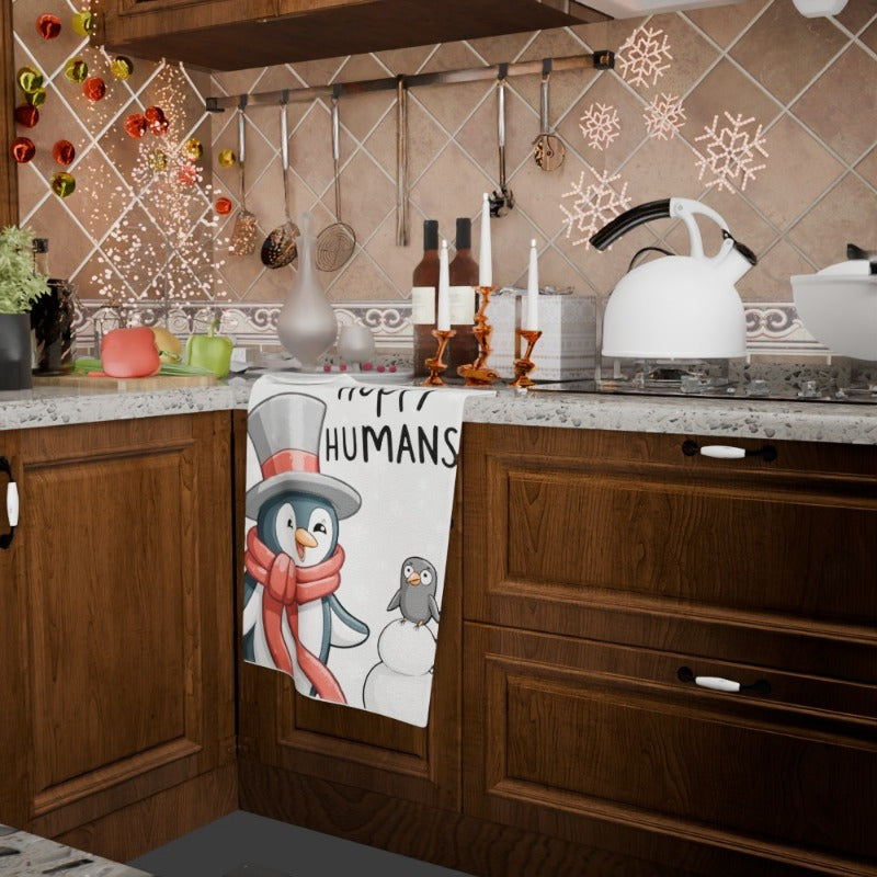 Christmas Wall Decor 18x66cm Snowflakes Tree Deer Snowman Gift Decoration