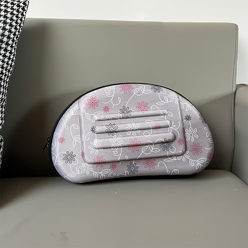 Foldable EVA Cat Carrier with Breathable Design and Zipper Closure for Outdoor Travel