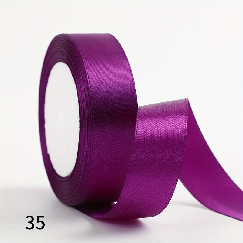 Satin Ribbon 2.5cm Wide 25 Yards Long for Gift Wrapping Wedding Decoration