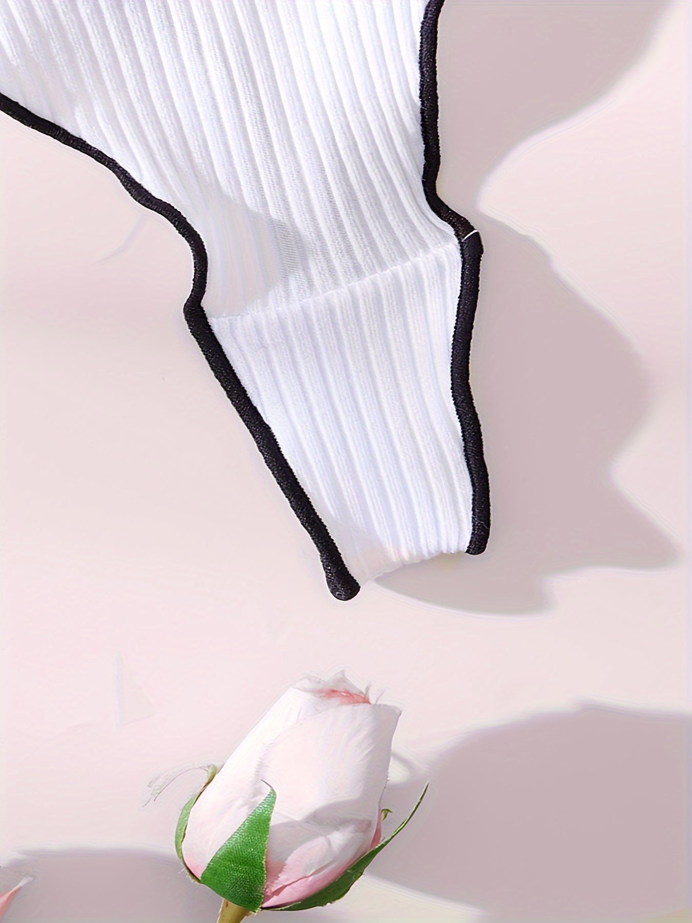 Women’s Breathable Lace Thong with Bow Underwear