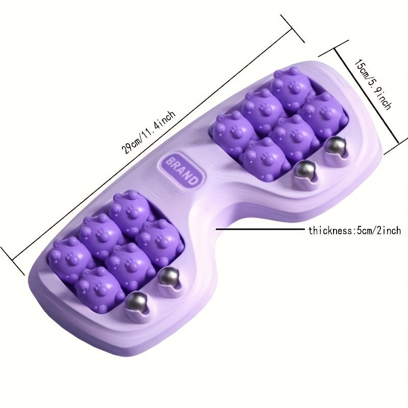 Adult Foot Massager with Rolling Ball Sole and Leg Therapy No Batteries or Charging