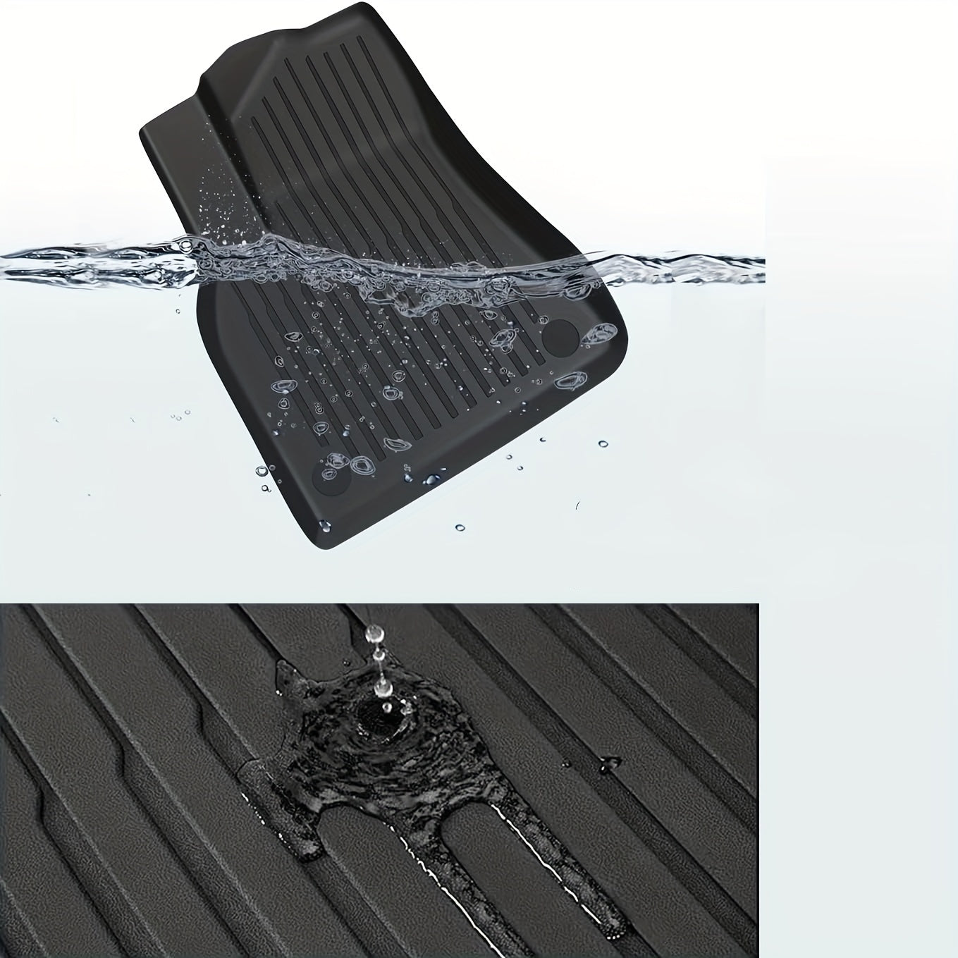 Car Floor Mats Set for Tesla Model 3 Highland 2024 All-Weather TPE 3D