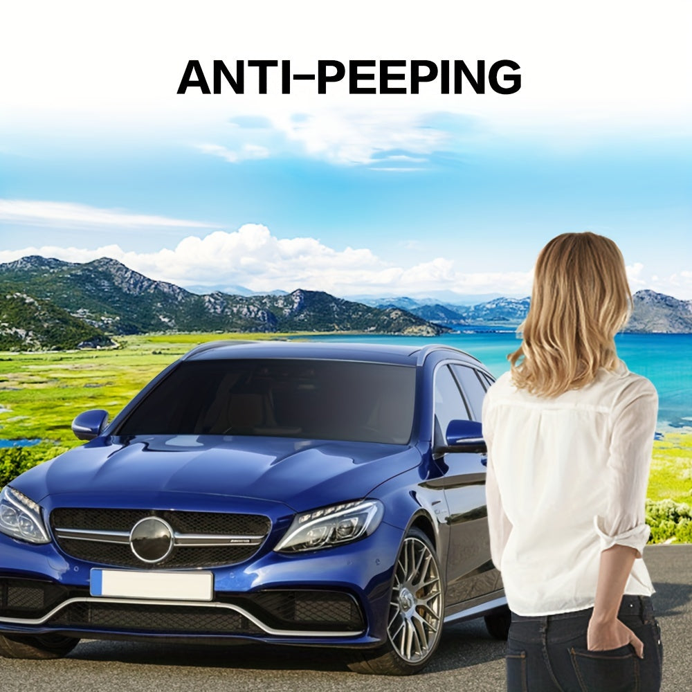 Car Sunshade Film 50x300cm UV-Protection Heat Insulation Window Sticker