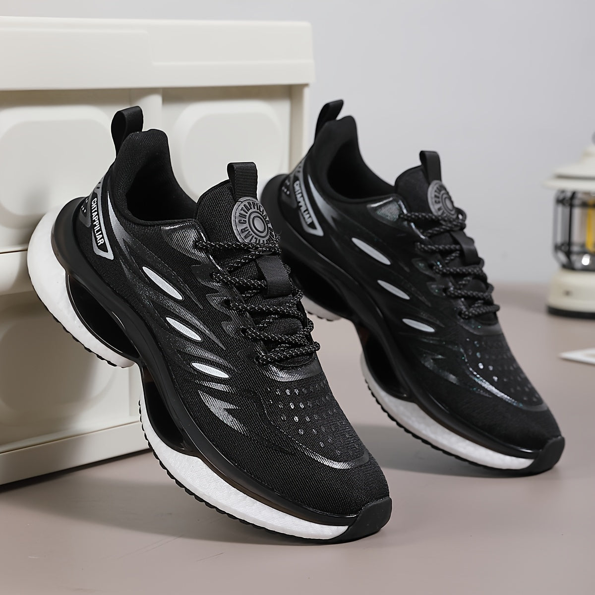 Men's Breathable Running Shoes for Outdoor Jogging Lightweight Casual Sneakers