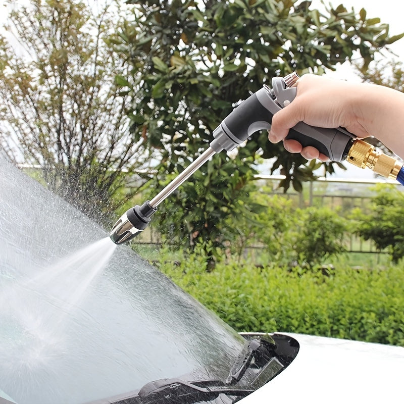 Portable High Pressure Water Gun for Car Wash Garden Watering Nozzle