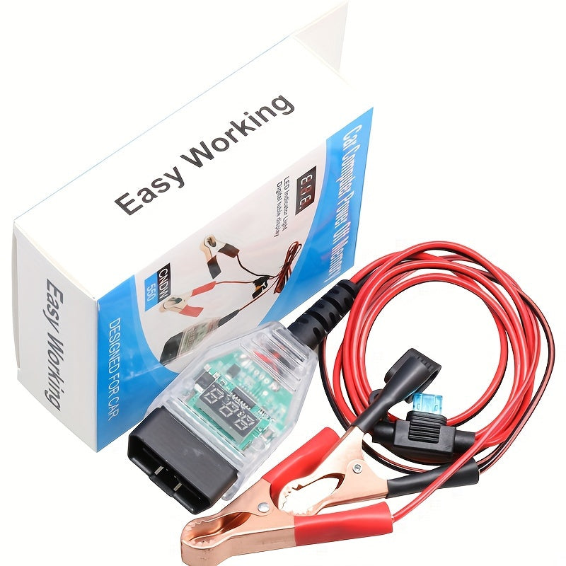 Инструмент для замены автомобильных аккумуляторов для транспортных средств, сохранения данных OBD, непрерывного питания