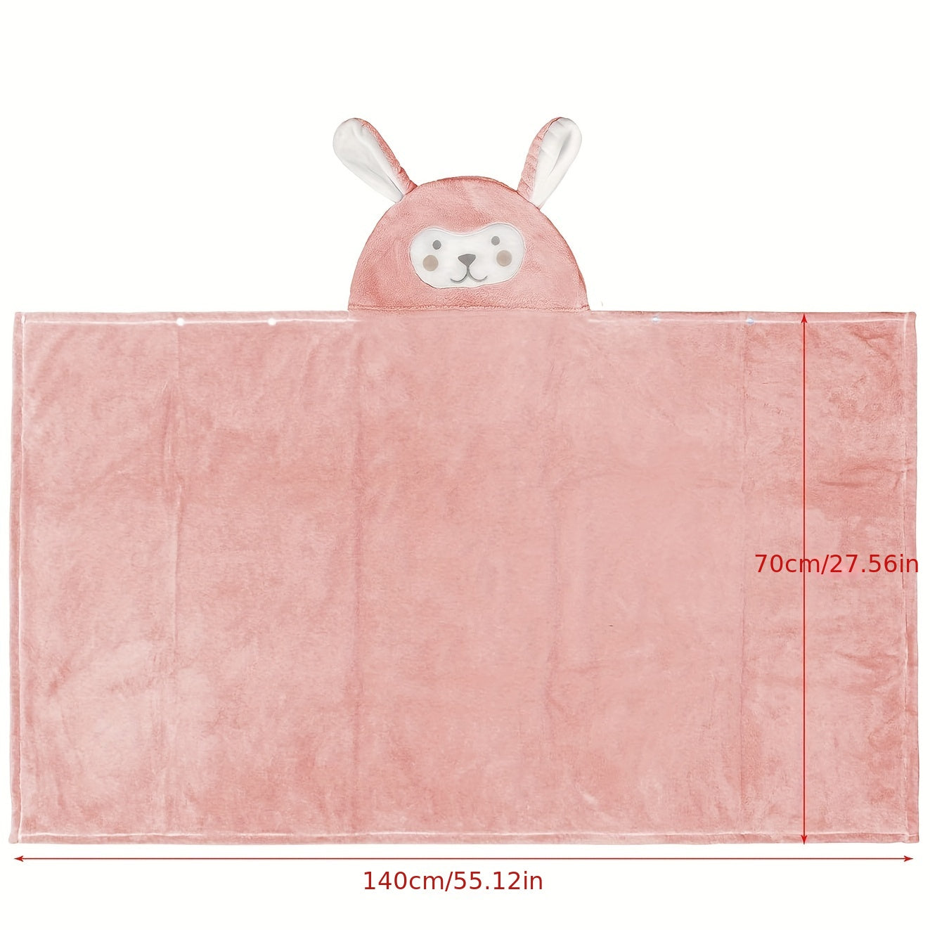 Infant Microfiber Bath Towel Soft Absorbent Cartoon Design Baby Towels