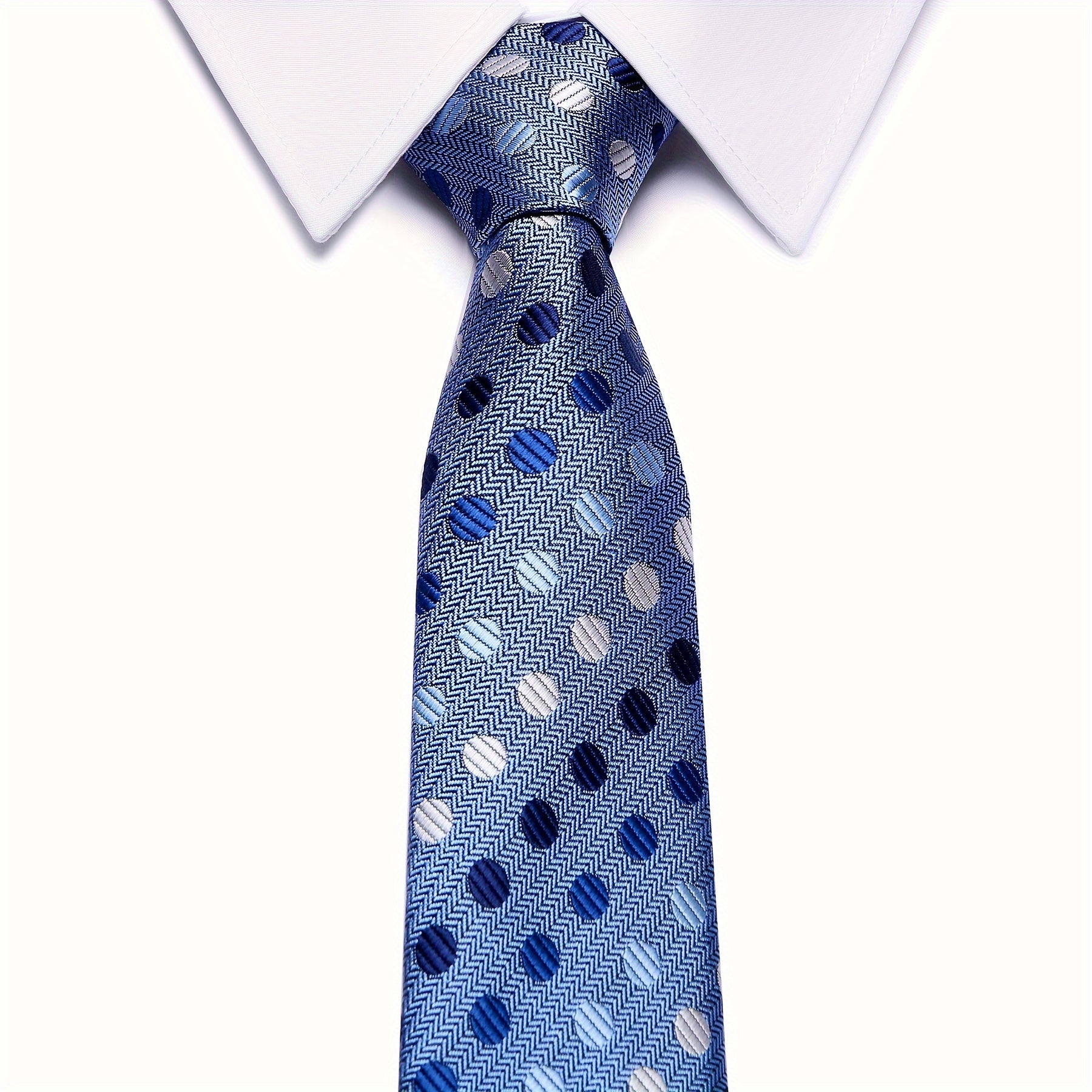 Men's Retro Elegant Patterned Tie for Casual and Formal Wear