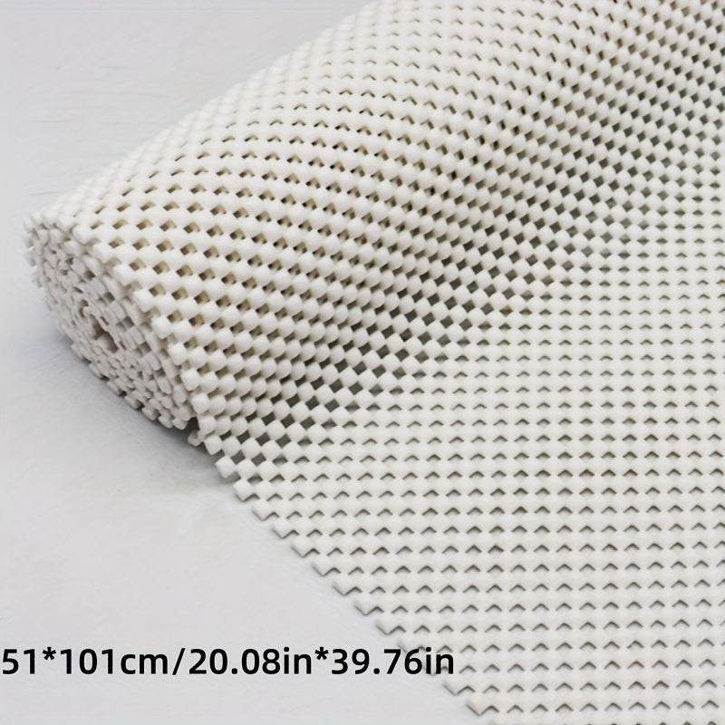 Silicone PVC Non-Slip Bath Rug Mat with Knit Fabric Durable Washable Floor Mat