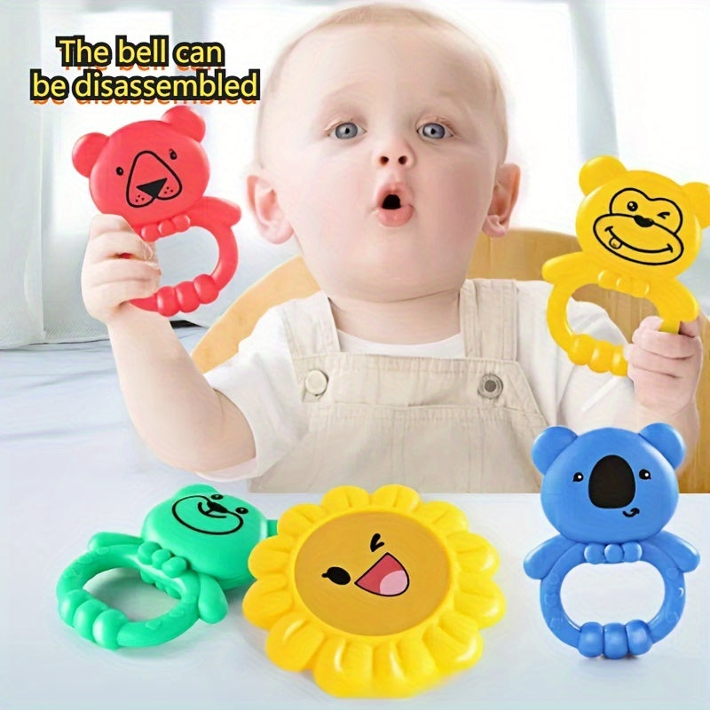 Educational Play Mat for Kids with Musical Keys and Hanging Toys Polyester Colorful