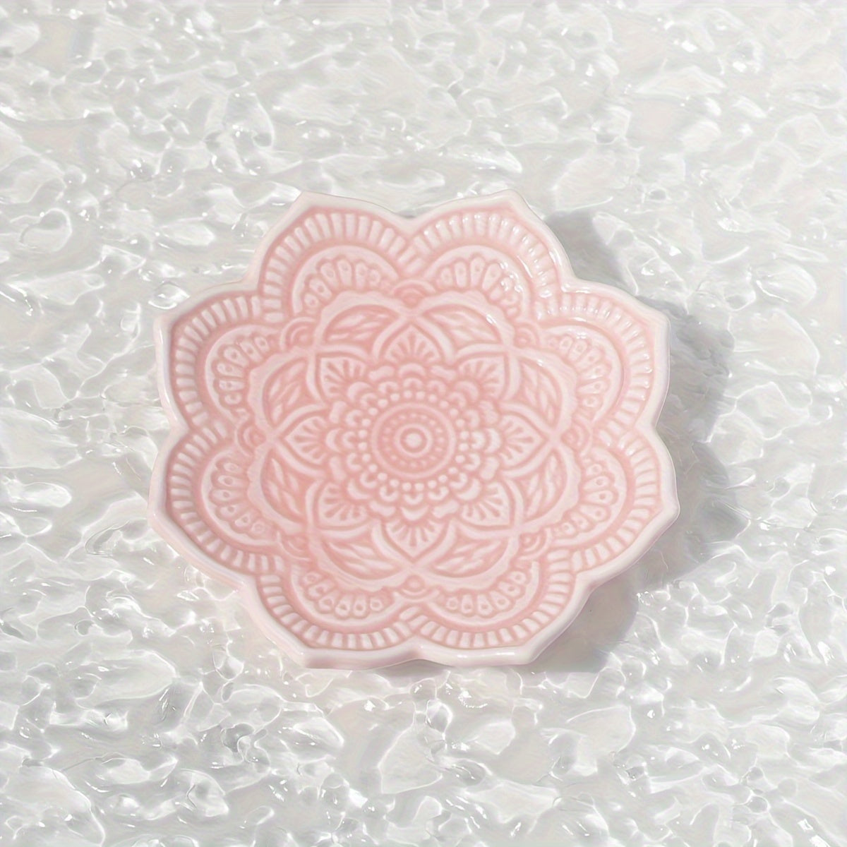 Mandala zargarlik taxtasi gullli plita uchun quloq taqilishi, uzuklar, bilaguzuklar uchun uy bezaklari