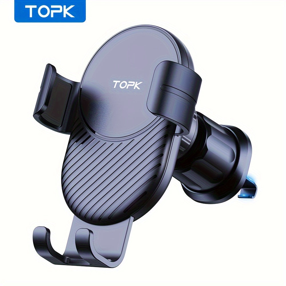 Soporte universal para teléfono de coche de material ABS con sensor de gravedad y soporte de tablero