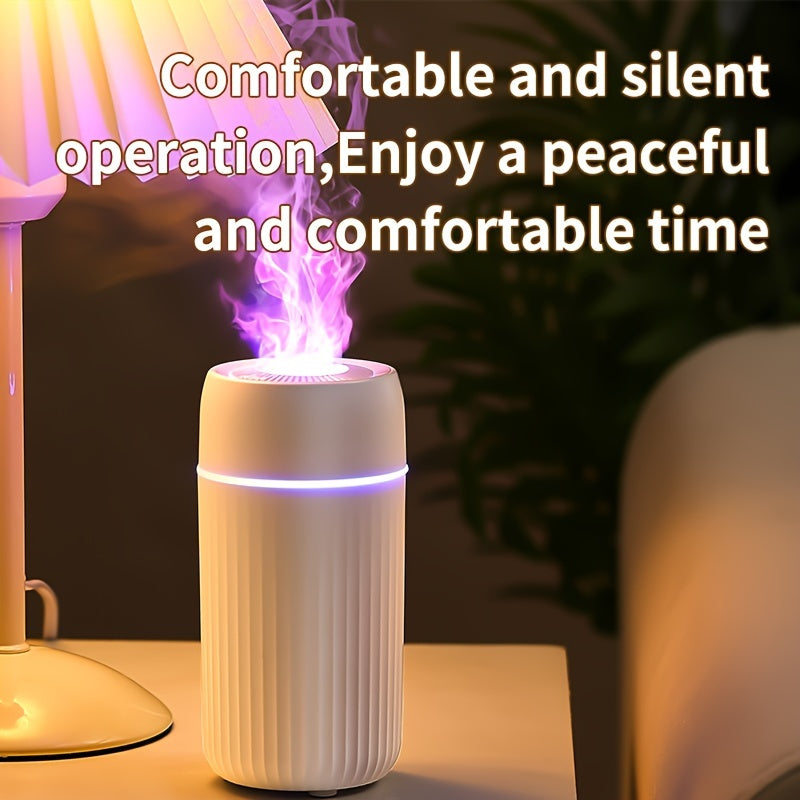 Colorful Portable Mist Diffuser Humidifier 100ml USB Quiet Auto Shut-Off