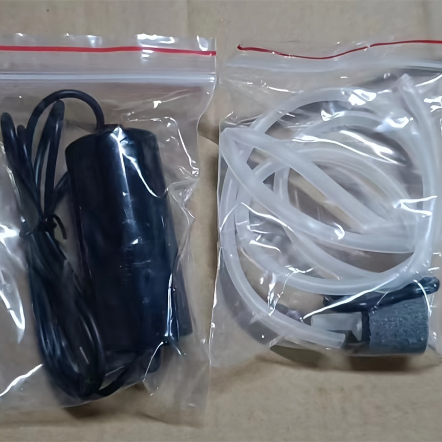 Fish Tank Oxygen Pump for Aquarium, Quiet, USB Powered, Outdoor Use