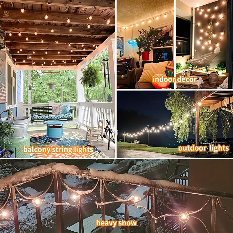LED Globe Light Bulbs Outdoor Waterproof Shatterproof for Patio Yard Yard Commercial Use