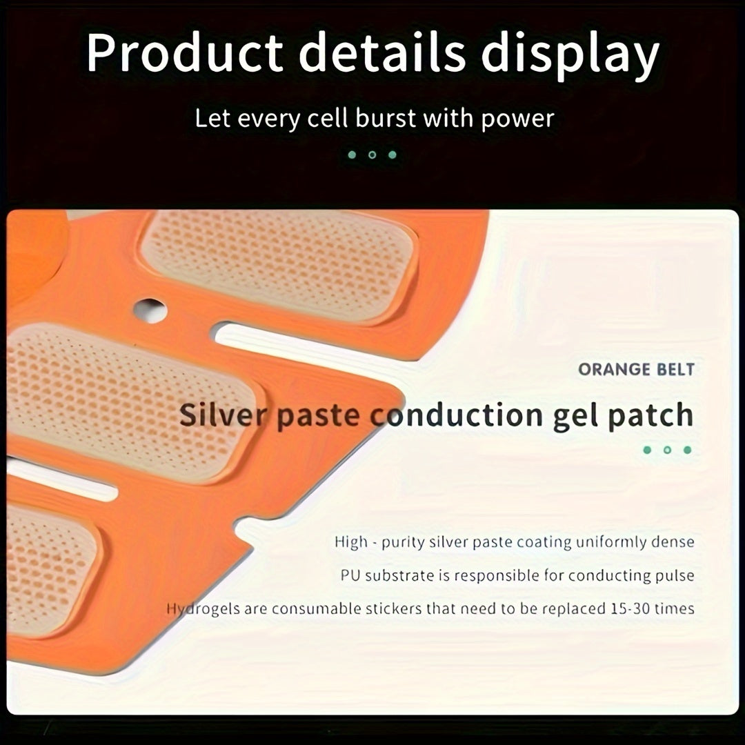 Charging Model 8-Block Abdominal Muscle Trainer Body Trimmer for Perfect Body