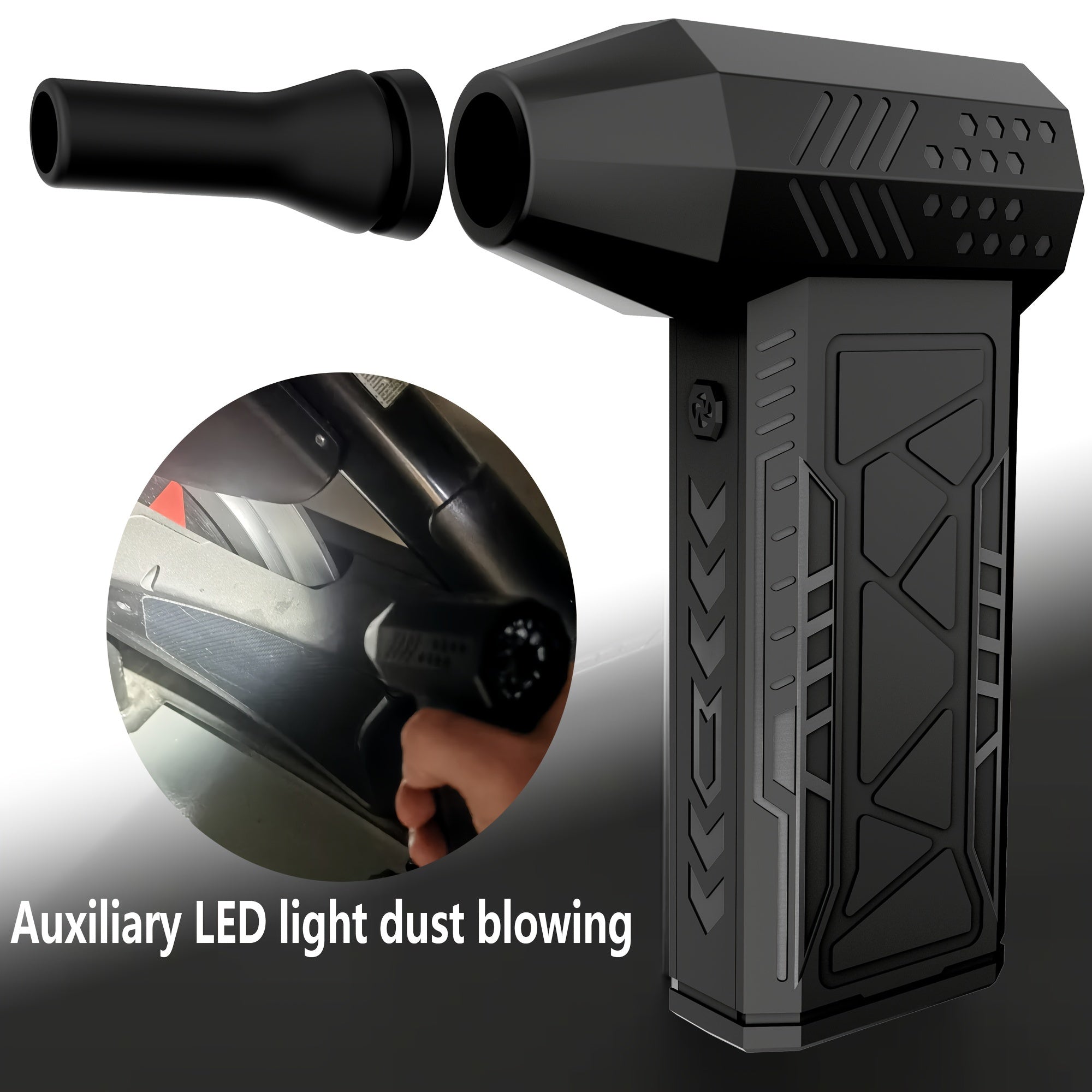 Portable Handheld Dust Blower, High-Speed 140000RPM, Rechargeable Battery