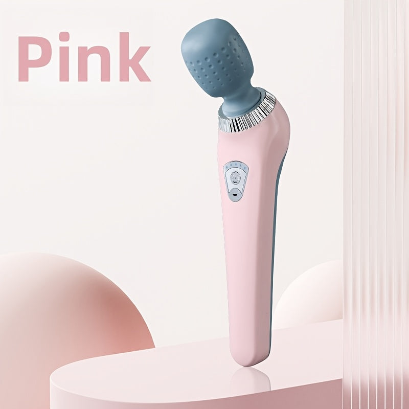 Electric Massage Wand USB Rechargeable High-Frequency Vibrations Adjustable Settings Whole Body Relaxation