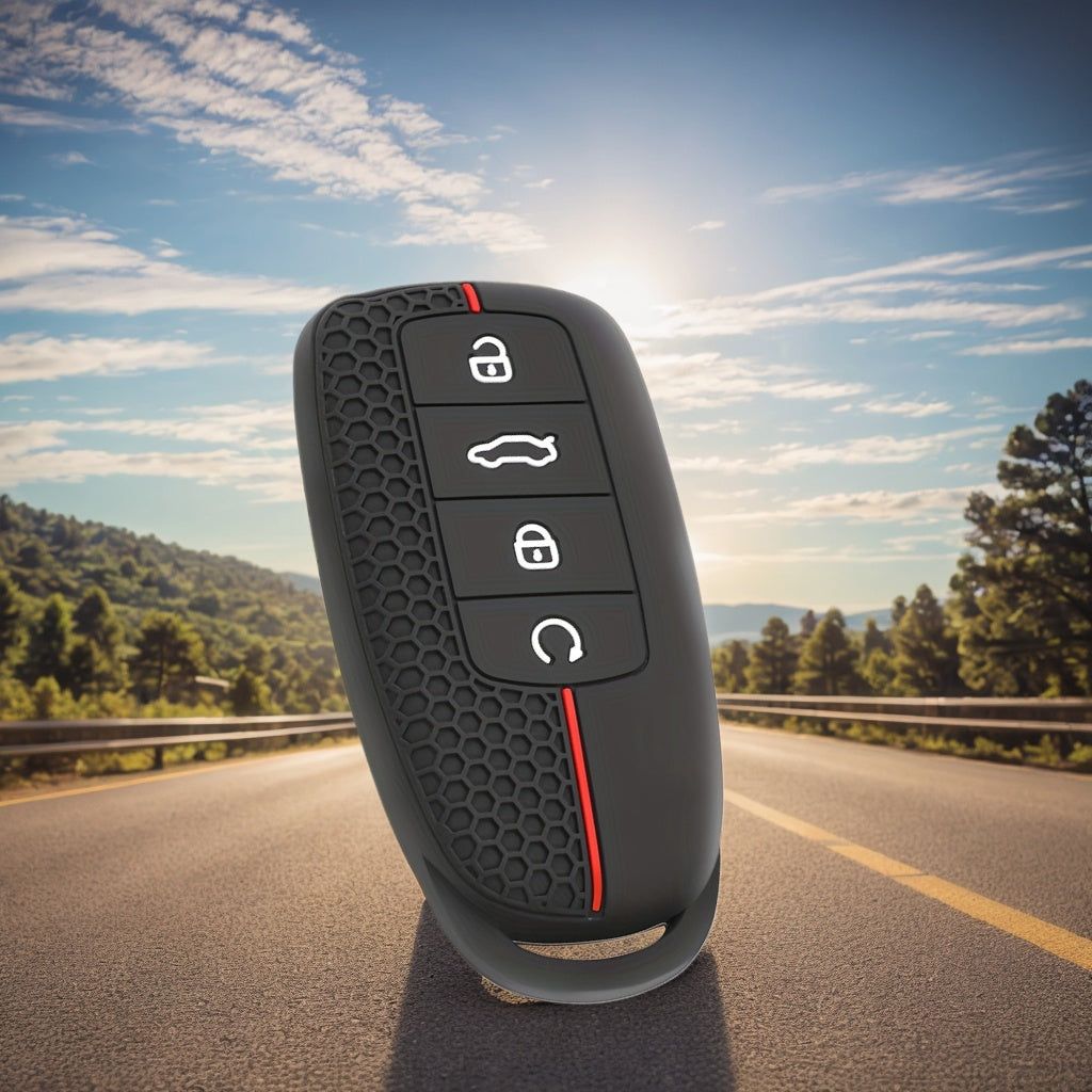 Silicone Car Key Cover for Tigo 7 8 Pro Max Interior Accessories