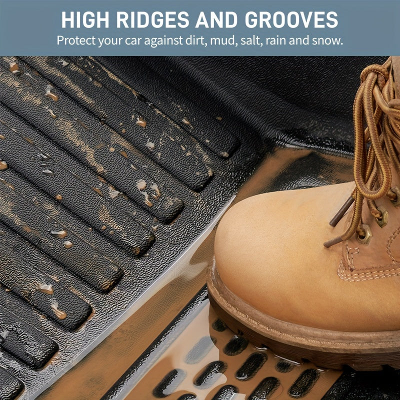 All-Weather Floor Mats for Tesla Model Y Heavy Duty Full Coverage