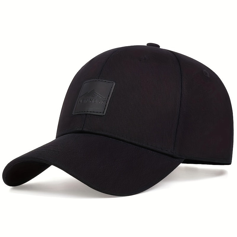 Men's Baseball Cap Adjustable UV Protection Lightweight Polyester Casual Outdoor Spring Autumn