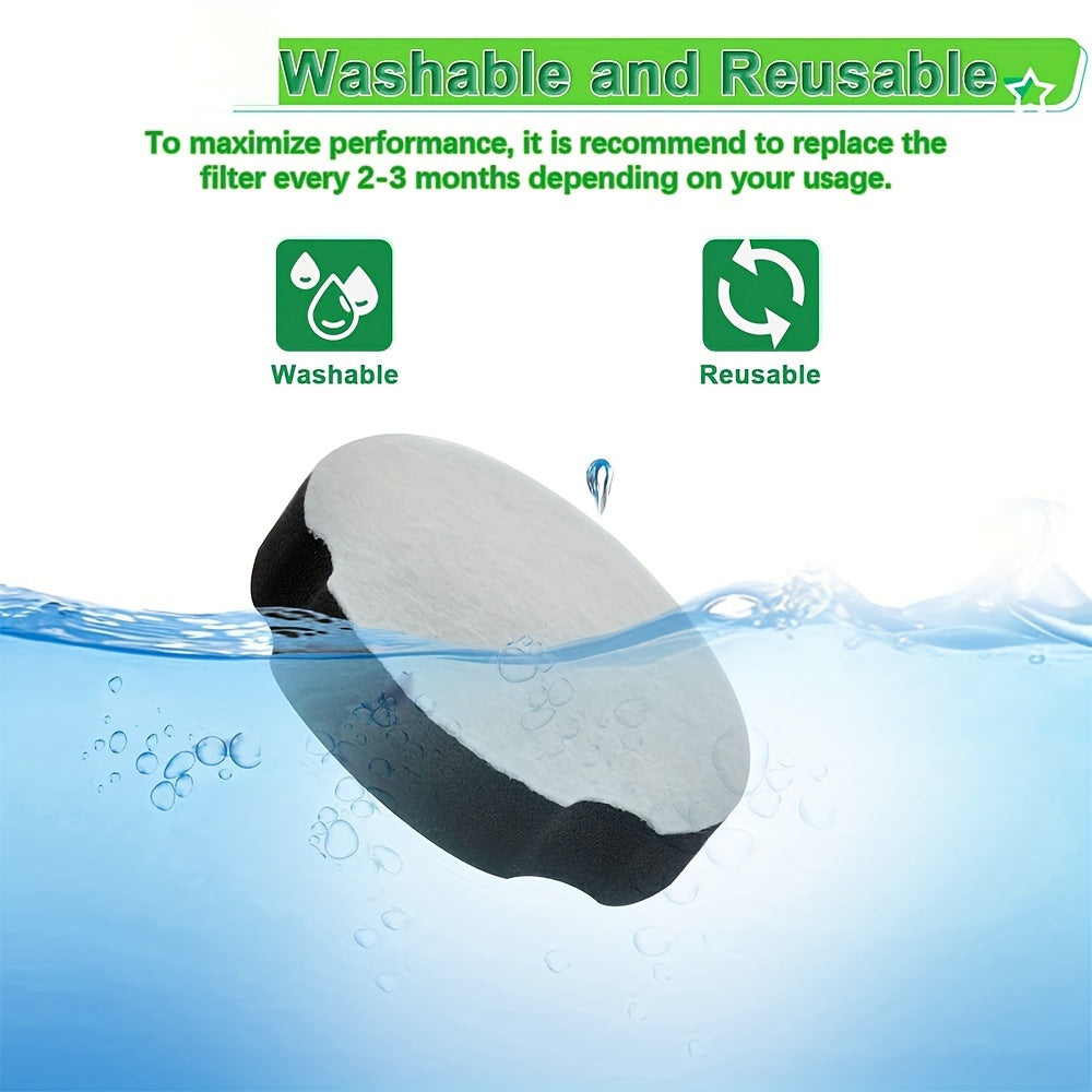 PowerForce va CleanView modellari uchun 6 ta polykarbonat vertikal changyutgich filtrlari