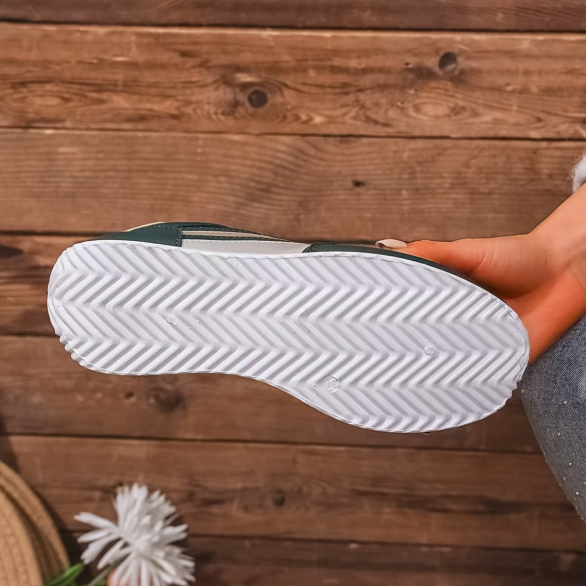 Zapatillas clásicas de moda para mujer, ligeras, antideslizantes, casuales y deportivas