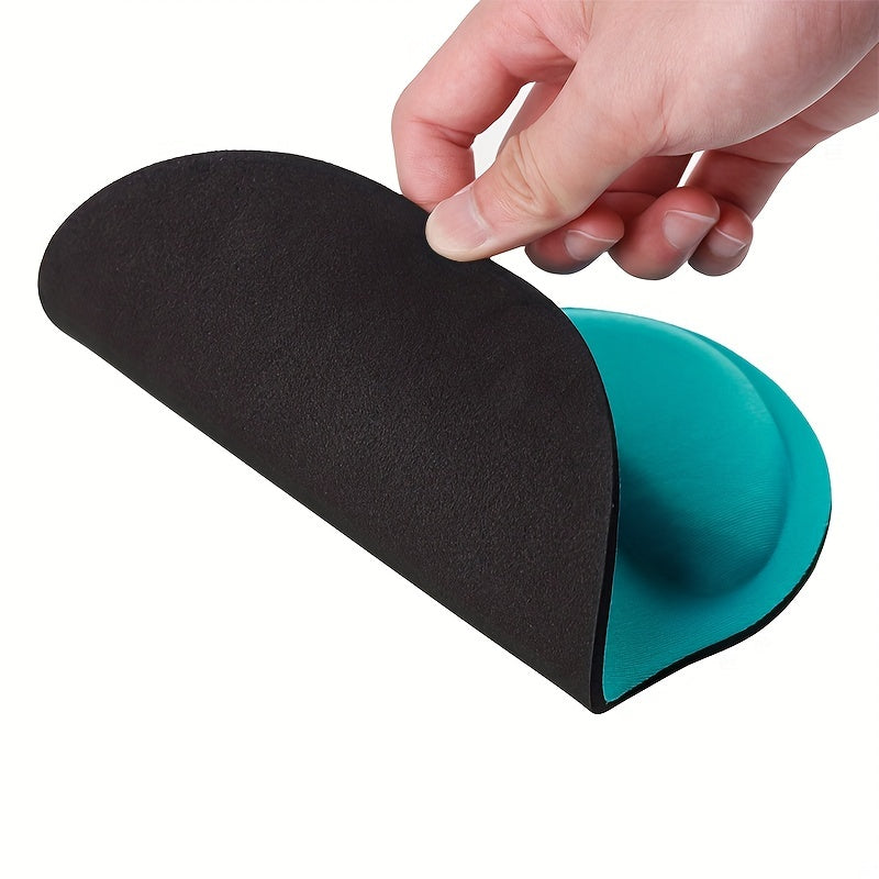 Ergonomic EVA Wrist Support Cushion with Memory Foam Mouse Pad for Office or Computer Use