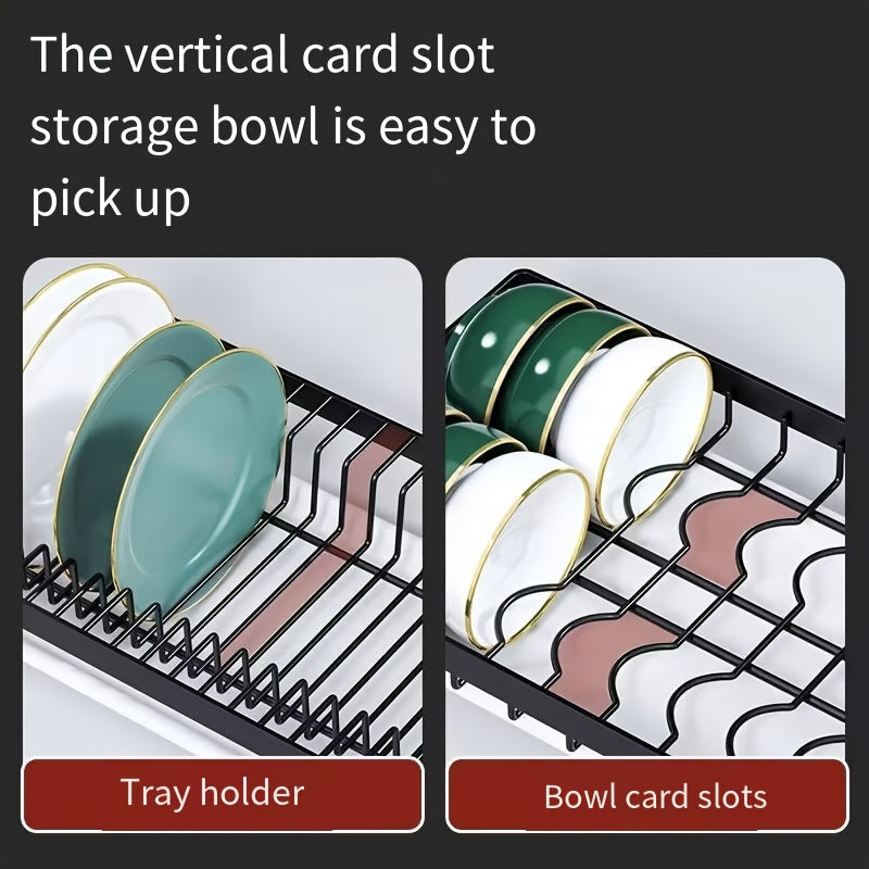 Подставка для сушки посуды из нержавеющей стали на тему Хэллоуина и Рождества, место для хранения столовых приборов и многофункциональная подставка для хранения бытовых вещей