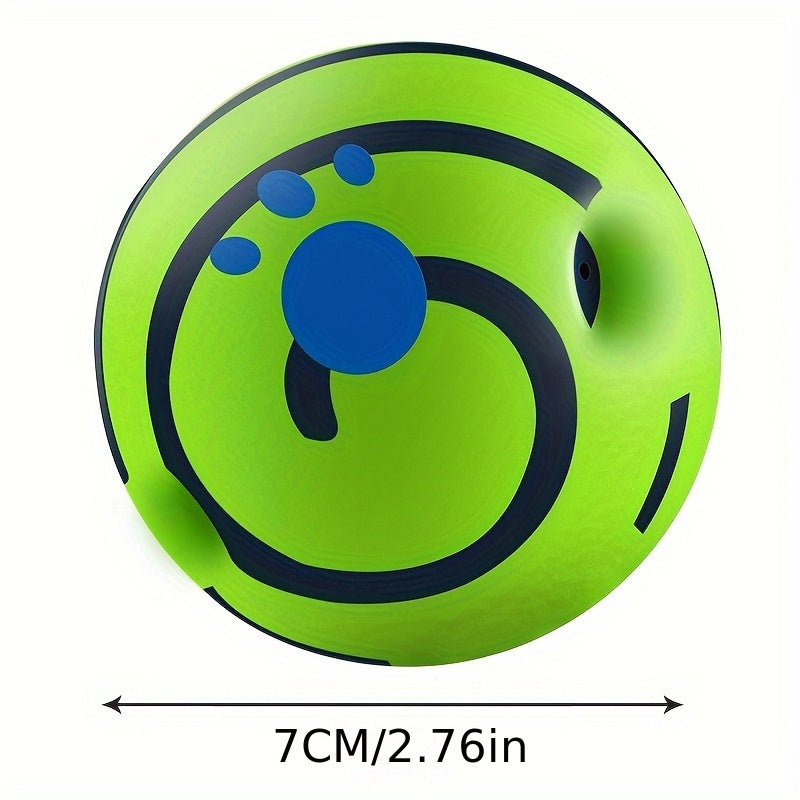 Игрушка для собак в форме мяча с голосом, не требующая батареек, для тренировки интеллекта