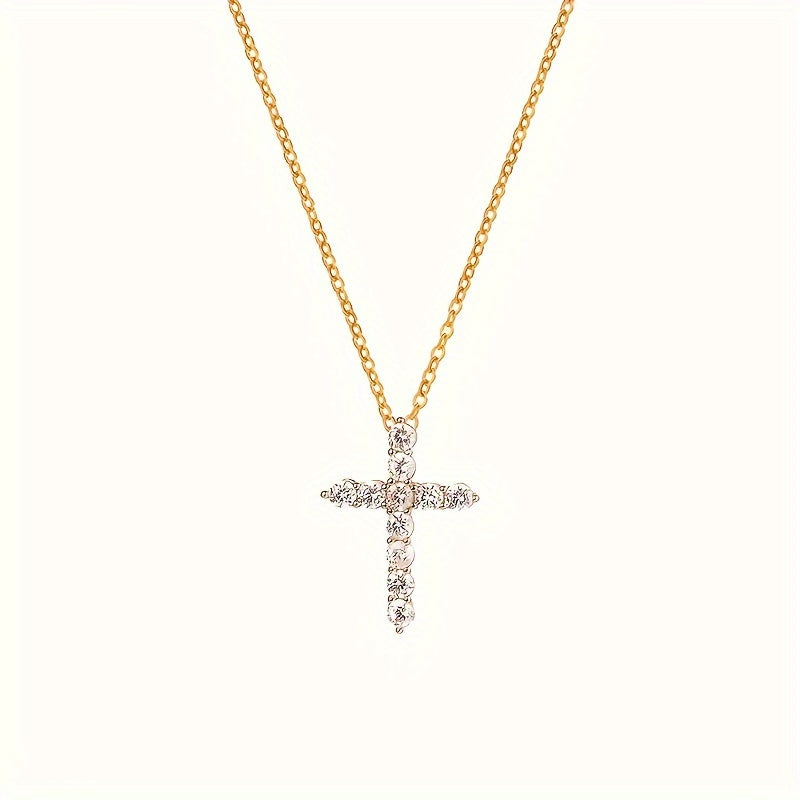 Moissanite Necklace 1.1 Carat 925 Silver Promise Jewelry for Weddings Valentine