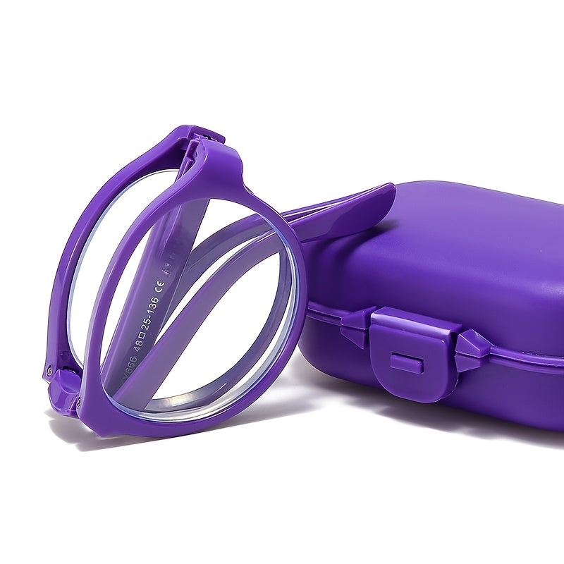 Erkaklar va ayollar uchun zamonaviy egiluvchan o'qish ko'zoynaklari, yuqori sifatli dizayn va portativ o'lcham bilan, presbiopiya uchun mukammal.