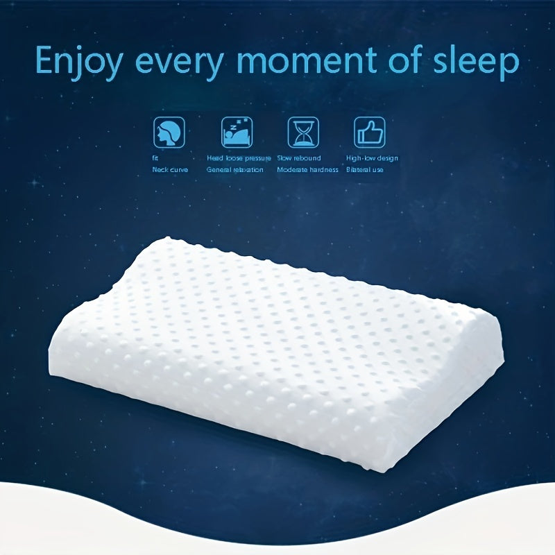 Yodlash uchun xotira ko'krak yostiqchasi va dormlarda yaxshiroq uxlash uchun bo'yin qo'llab-quvvatlash