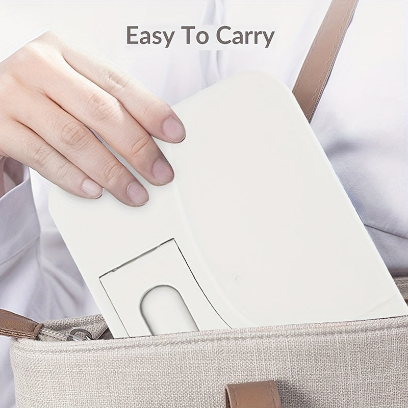 1 dona LED makiyaj oynasi, teginish sensorli, USB orqali zaryadlanadigan, 3 ta yorug'lik rejimi, portativ stol usti makiyaj oynasi, gullar mavzusi, plastik ramka, hidlanmaydigan, litiy batareya 500mAh, yotoqxona uchun &