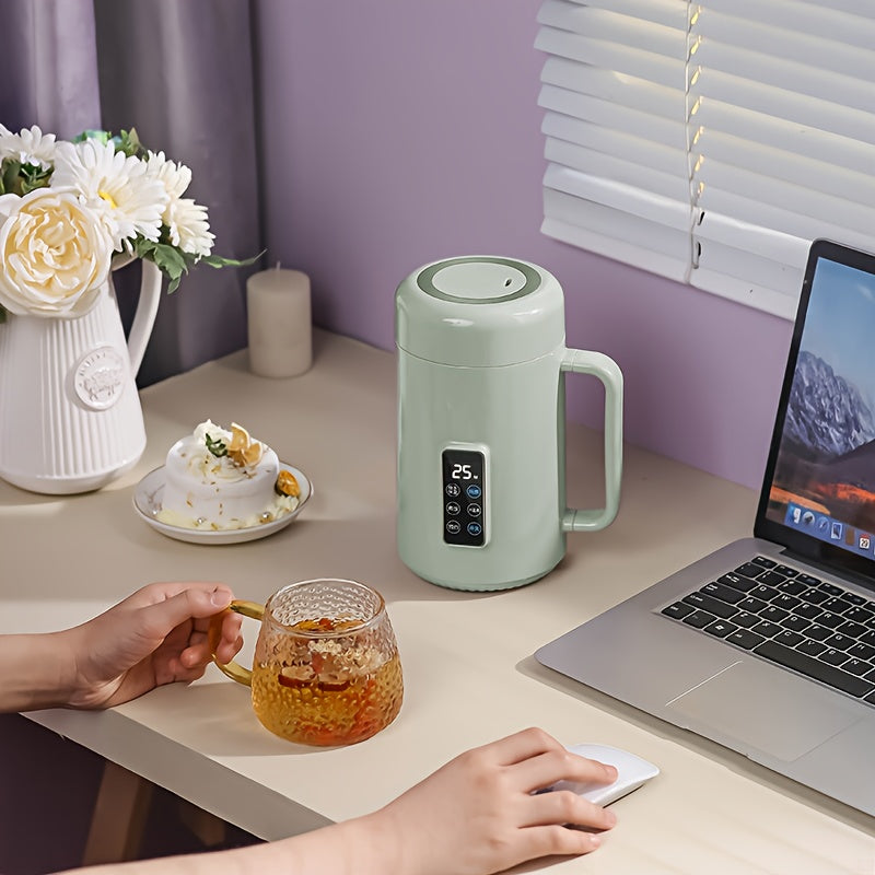 Stainless Steel Electric Kettle 500ml 220-240V Travel Office Home Use