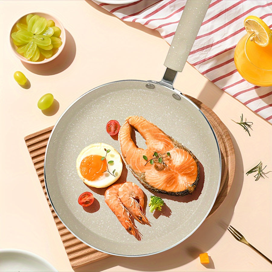 3-Piece Non-Stick Omelet Pan Set Aluminum Cookware for Eggs and Breakfast