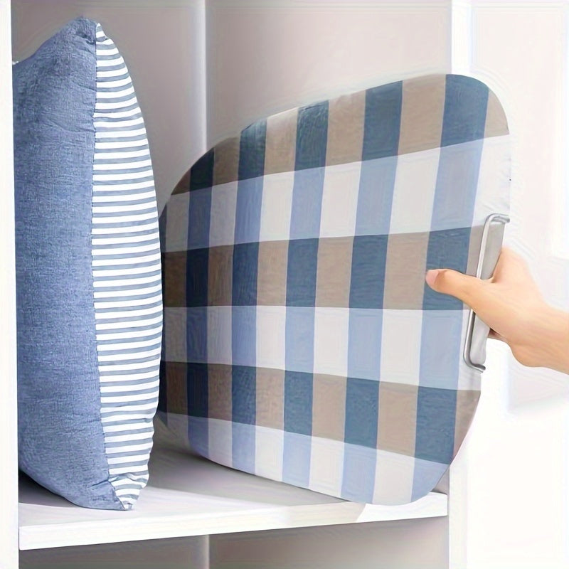 Tabla de planchar plegable que ahorra espacio, de acero inoxidable y plástico para el hogar y la oficina