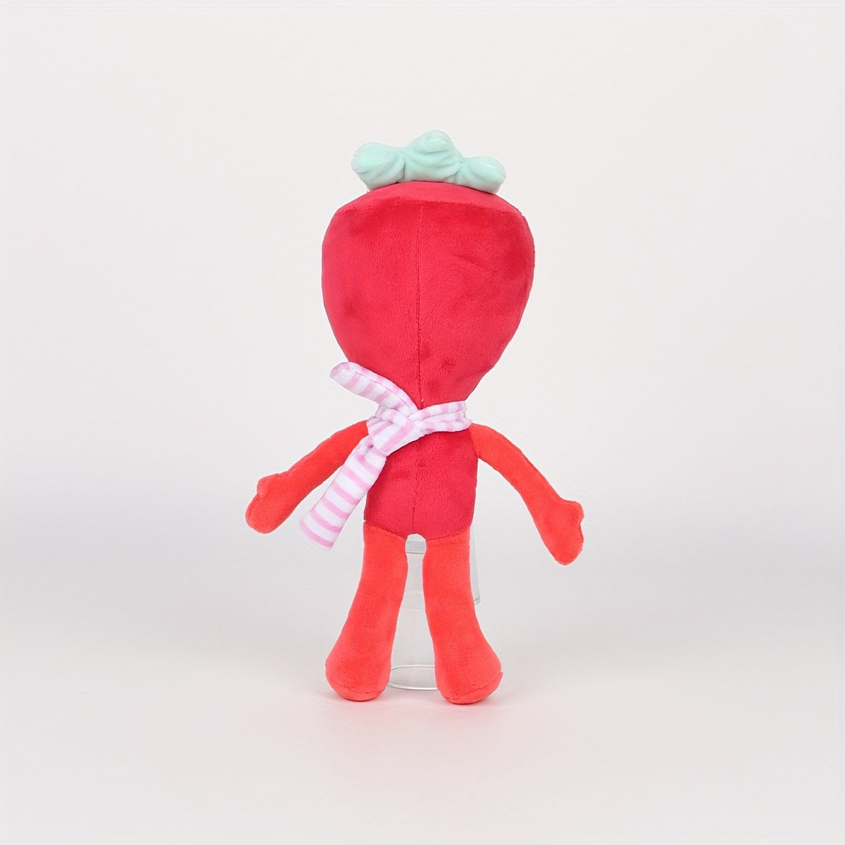 Juguete de peluche del mundo de juegos de anime para niños, muñeca de felpa en rojo y rosa brillante, regalo