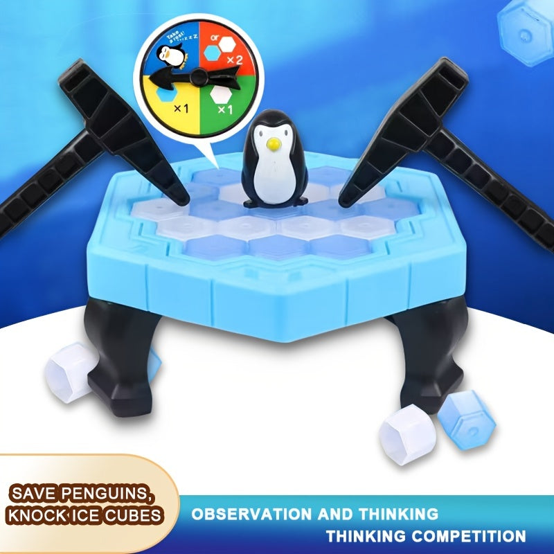 Juego de mesa Kids Ice Knocking con piezas de plástico coloridas, juguete educativo STEM para niños de 3 años en adelante