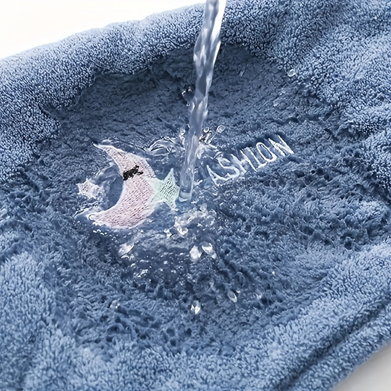 Women's Thick Absorbent Hair Drying Towel Headband Bath Cap