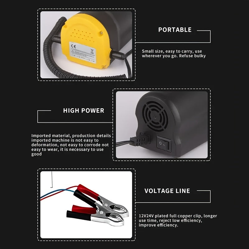 Elektrik dizel yonilg'i uzatish nasosi avtomobil, kema, mototsiklet uchun 12V