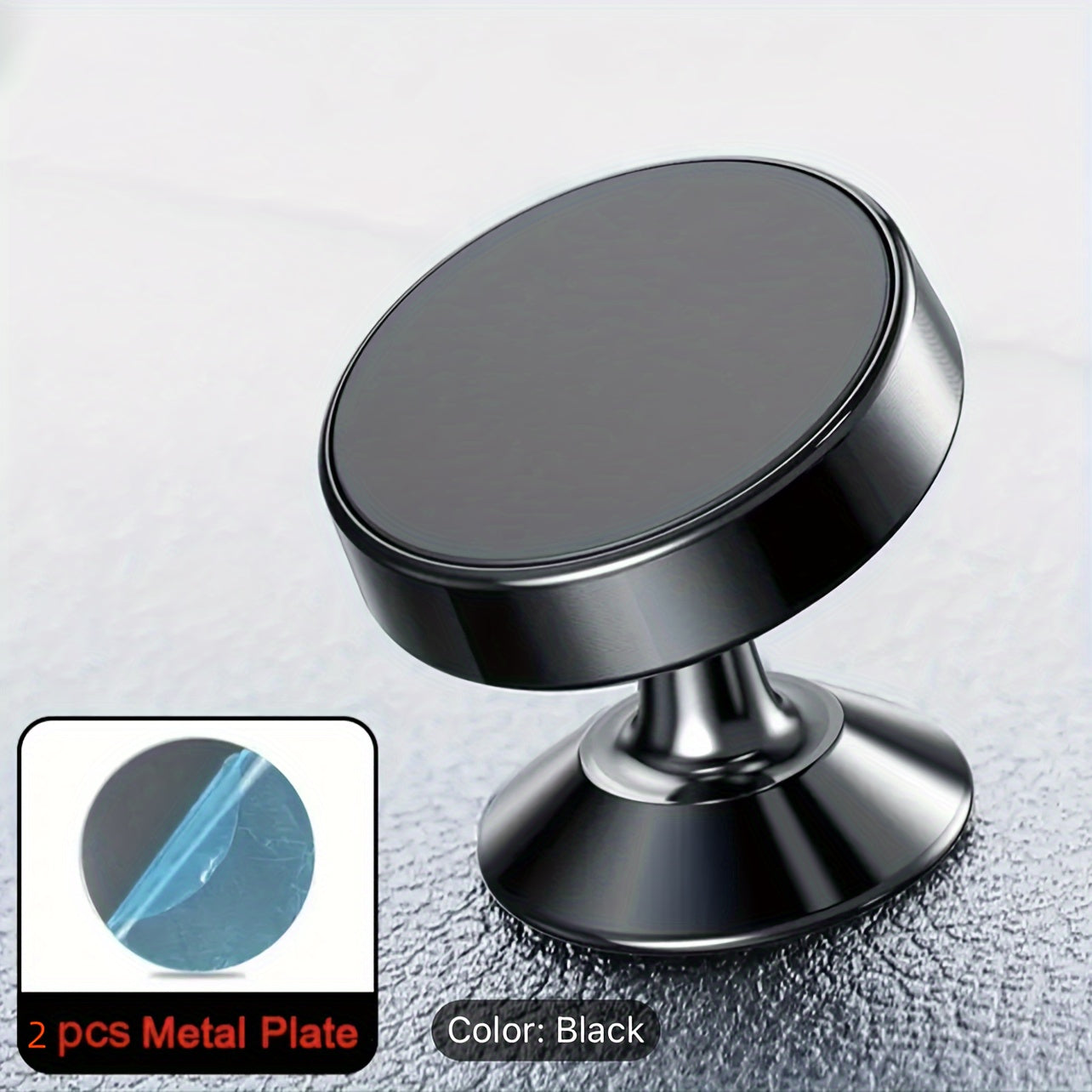 Magnitli avtomobil telefon uchun tutqich 360° buriladigan kuchli yopishqoq sozlanadigan balandlik