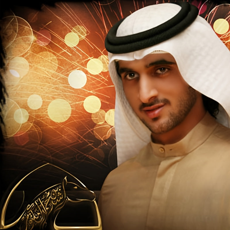 Black Muslim Round Headband Unisex Headwear for Men and Women