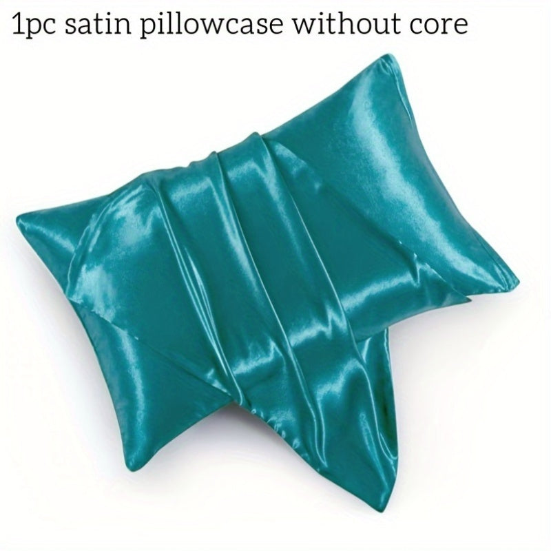 Luxurious Silky Satin Pillowcase for Hair and Skin, Lightweight, Woven Polyester