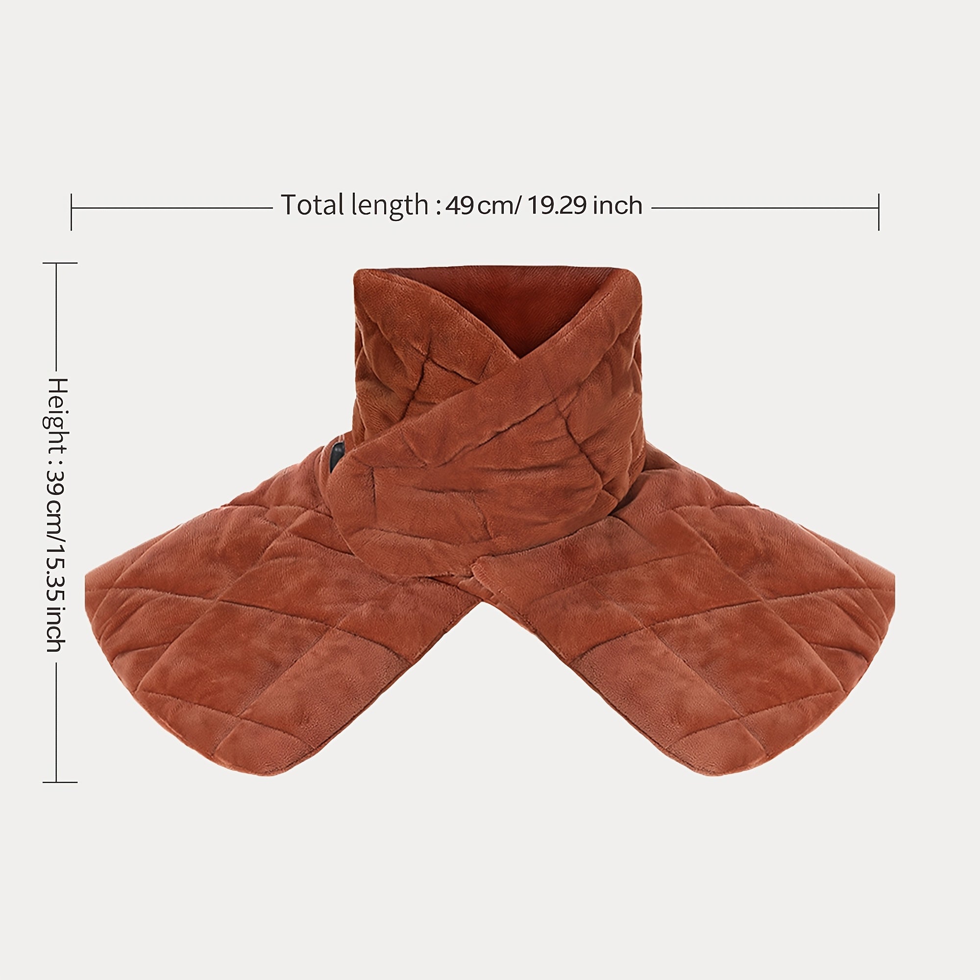 Almohadilla de calefacción de grafeno para cuello y hombros con 3 niveles y configuraciones de apagado automático