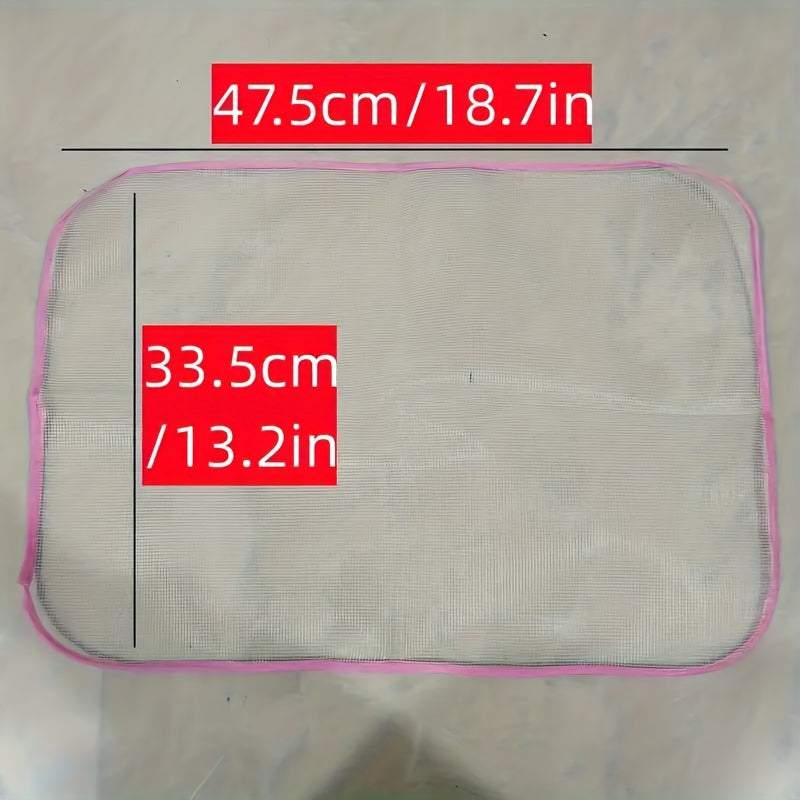 Set of 2 or 4 Heat-Resistant Ironing Cloth Mats with PET Protective Pads