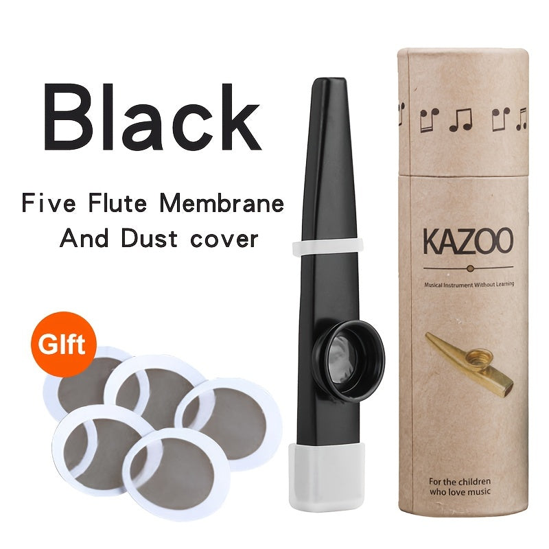 Легкий в обучении яркий инструмент для начинающих - Металлический казу, гитара, укулеле аккомпанемент